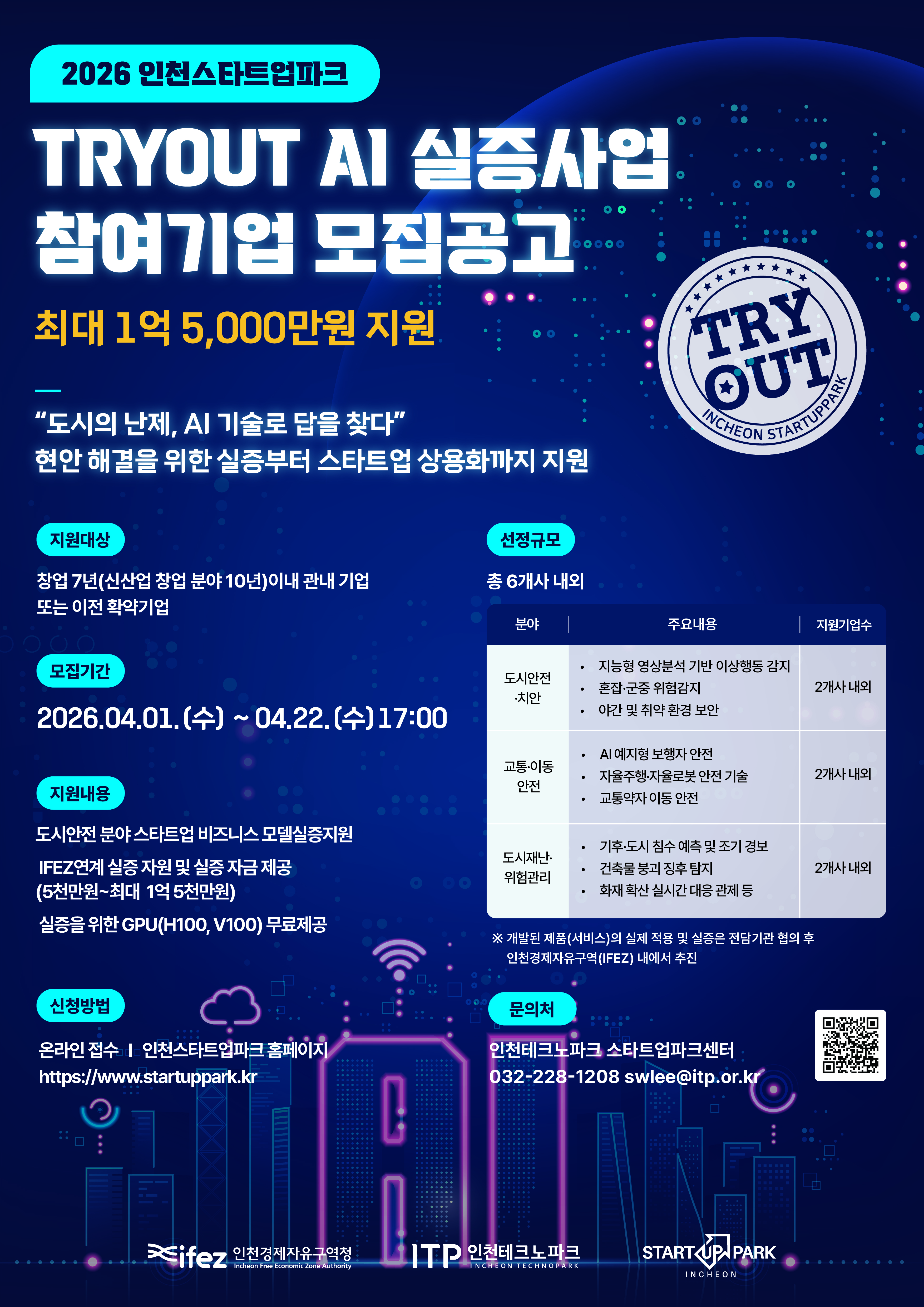 TRYOUT AI 실증 참여기업 모집